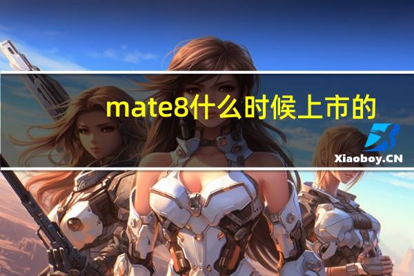 mate8什么时候上市的