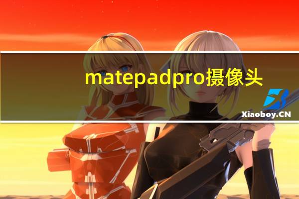 matepadpro摄像头
