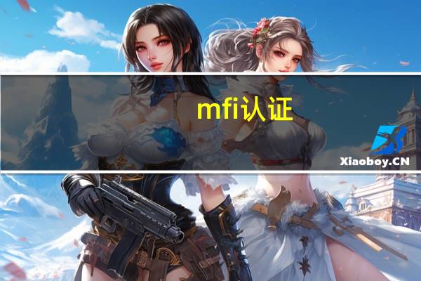 mfi认证