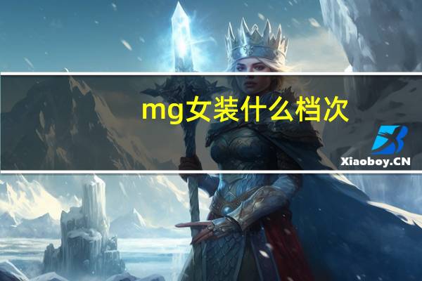 mg女装什么档次