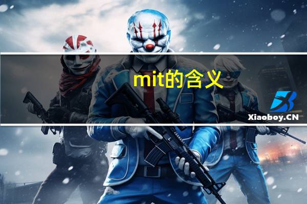 mit的含义