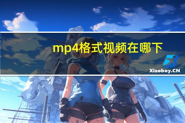 mp4格式视频在哪下（mp4格式）