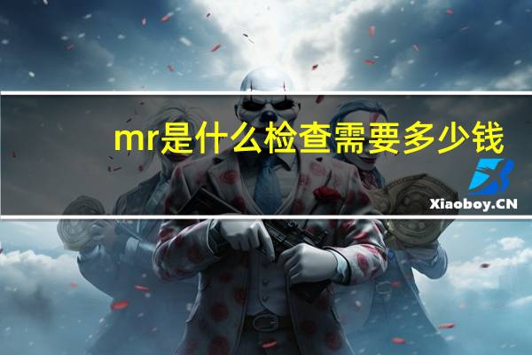 mr是什么检查需要多少钱（MR是什么检查）