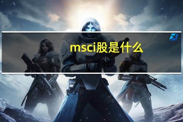msci股是什么