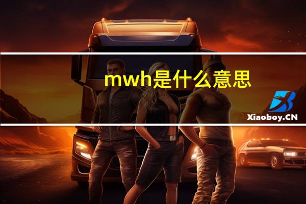 mwh是什么意思