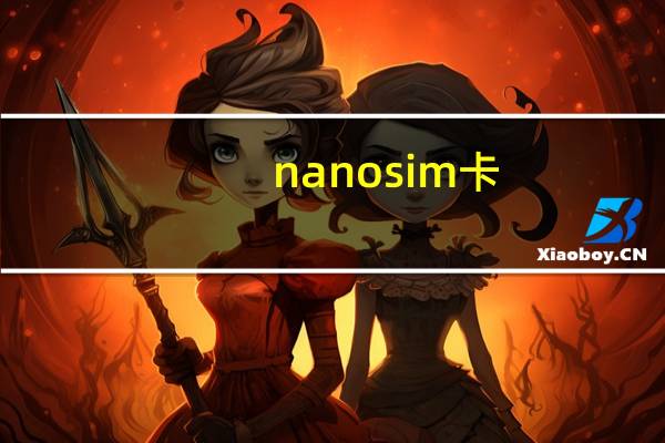 nano sim卡（nano sim）