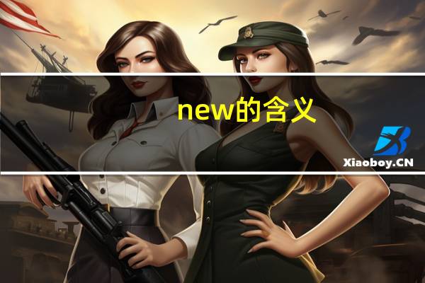 new的含义