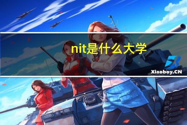 nit是什么大学