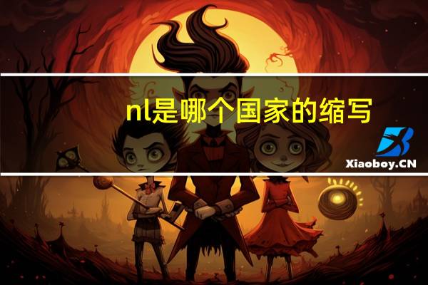 nl是哪个国家的缩写