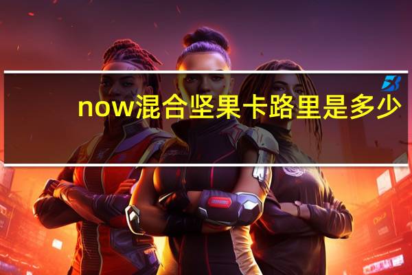 now 混合坚果卡路里是多少