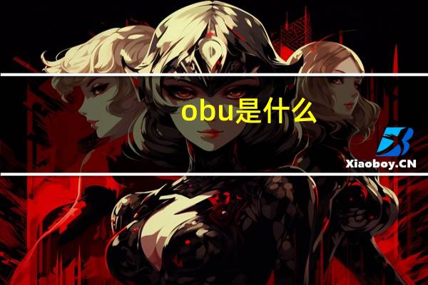 obu是什么