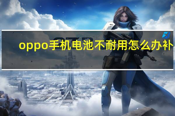 oppo手机电池不耐用怎么办补电（oppo手机电池不耐用怎么办）