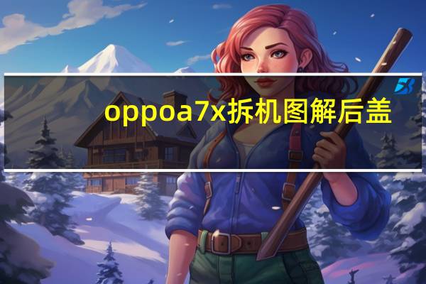 oppoa7x拆机图解后盖（oppoa7x拆机图解）