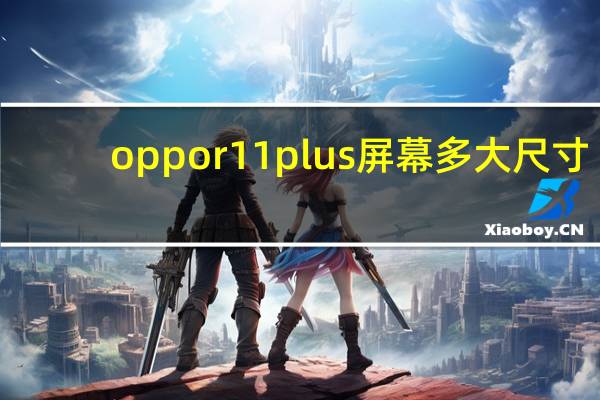 oppor11plus屏幕多大尺寸