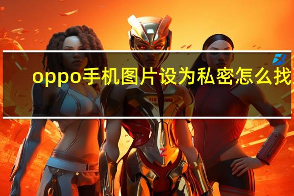 oppo手机图片设为私密怎么找到