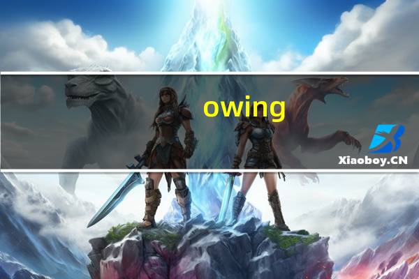 owing