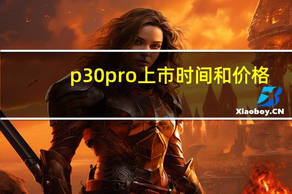 p30pro上市时间和价格（p30什么时候上市）