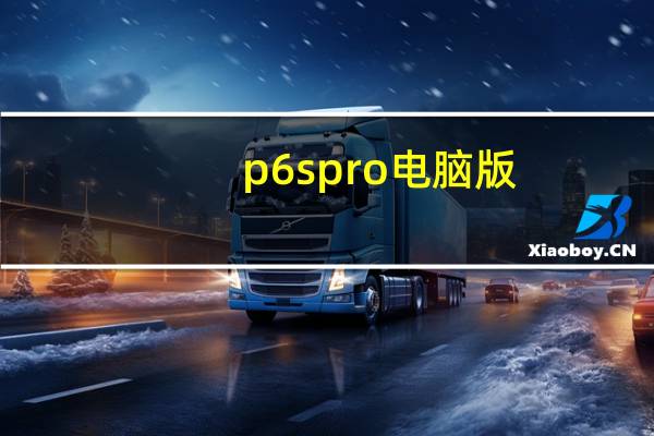 p6spro电脑版（p6s）