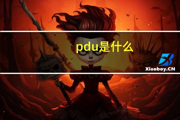 pdu是什么