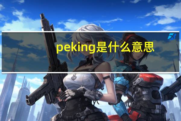 peking是什么意思