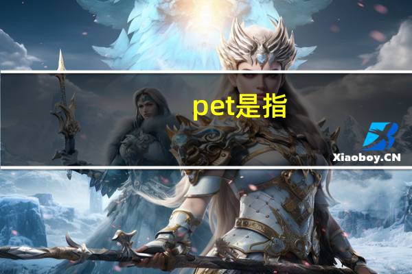 pet是指