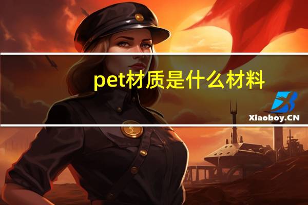 pet材质是什么材料