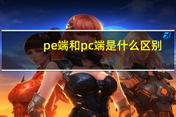 pe端和pc端是什么区别