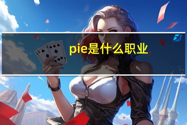 pie是什么职业