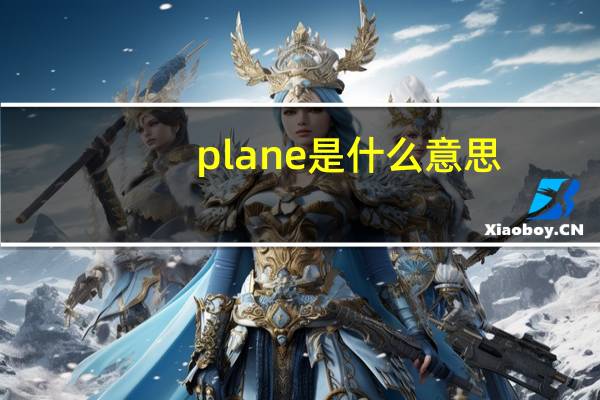 plane是什么意思（plane crash info）