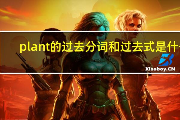 plant的过去分词和过去式是什么