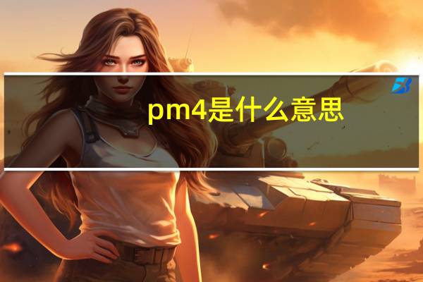 pm4是什么意思 标准