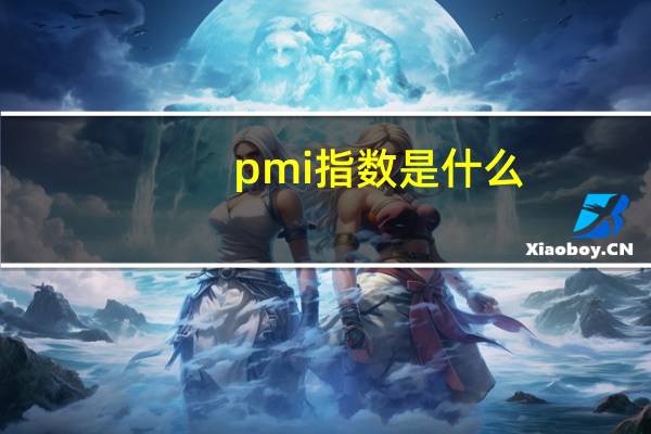 pmi指数是什么