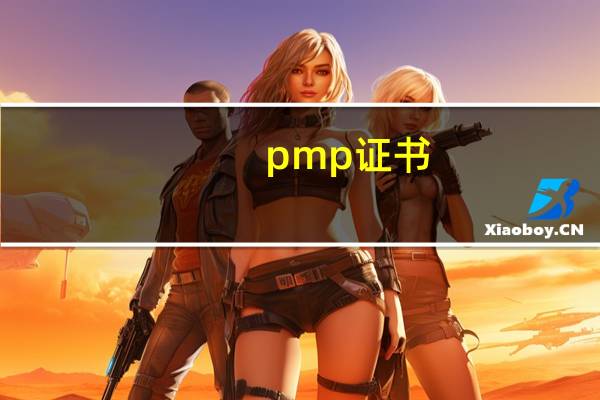 pmp证书(关于pmp证书的介绍)
