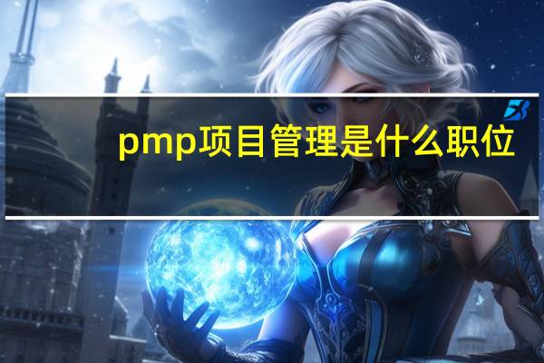 pmp项目管理是什么职位（pmp项目管理是什么）