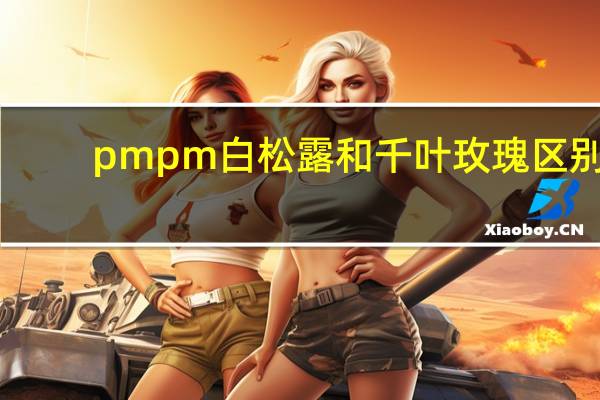 pmpm白松露和千叶玫瑰区别