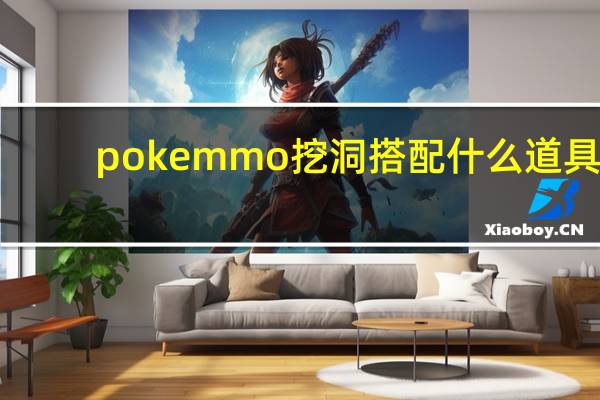 pokemmo挖洞搭配什么道具