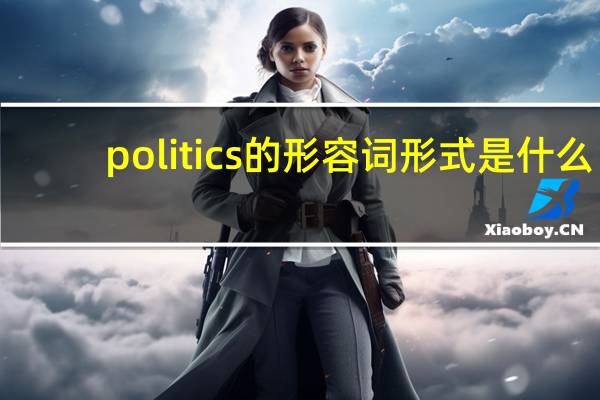 politics的形容词形式是什么