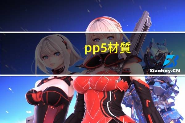 pp5材質(zhì)是什么意思