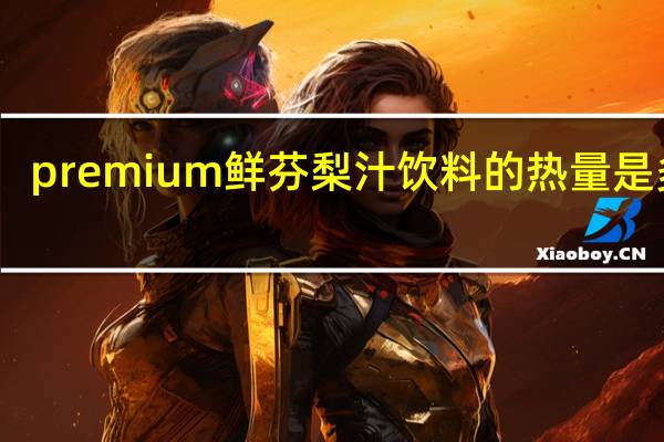 premium 鲜芬梨汁饮料的热量是多少