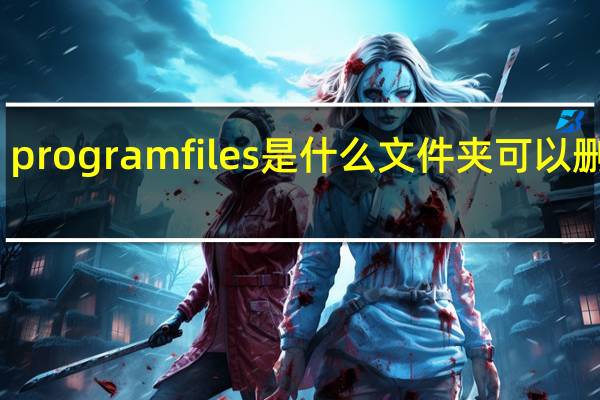 programfiles是什么文件夹可以删除吗_百度知道