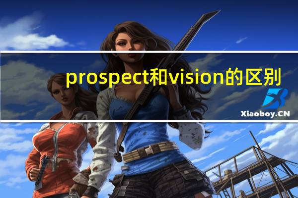prospect和vision的区别
