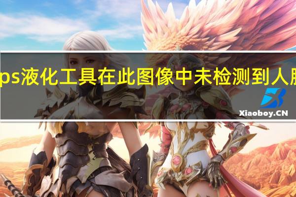 ps液化工具在此图像中未检测到人脸识别（ps液化工具在）