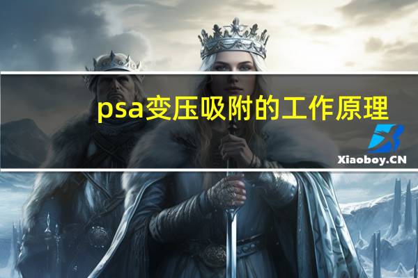 psa变压吸附的工作原理