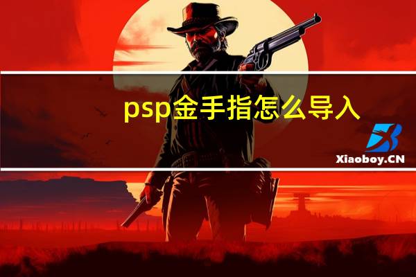 psp金手指怎么导入（psp金手指）