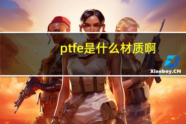 ptfe是什么材质啊