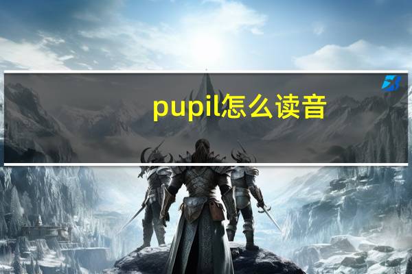 pupil怎么读音（pupil怎么读）