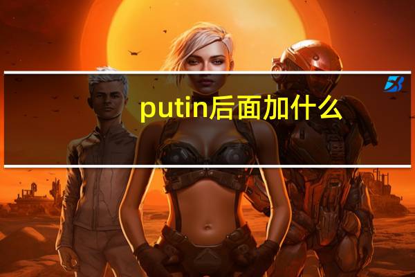 put in后面加什么