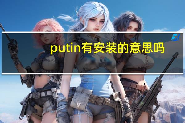 put in有安装的意思吗