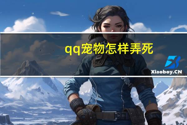 qq宠物怎样弄死