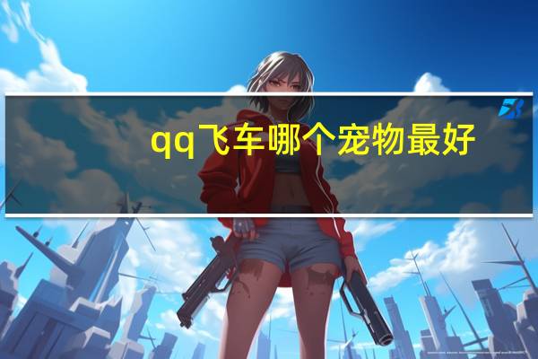 qq飞车哪个宠物最好